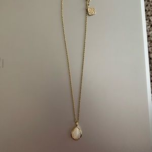 Kendra Scott white necklace